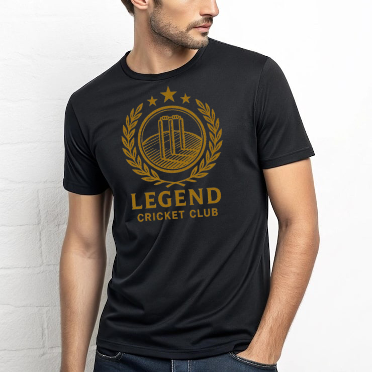 Unisex Classic Crew T-Shirt (legend cricket club)